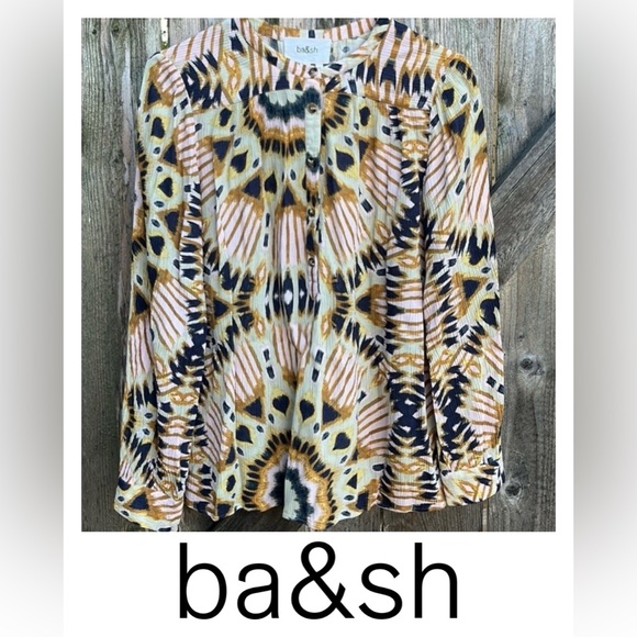 ba&sh Multicolor Patterned Blouse - Picture 13 of 15
